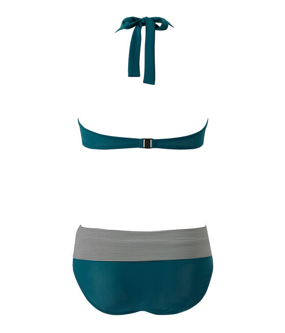 Women's two-piece swimsuit Rivage green