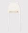 Babies' sherpa chapka hat with ears MILK
