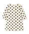 Robe bébé fille à pois COQUILLE beige/CAPECOD grey