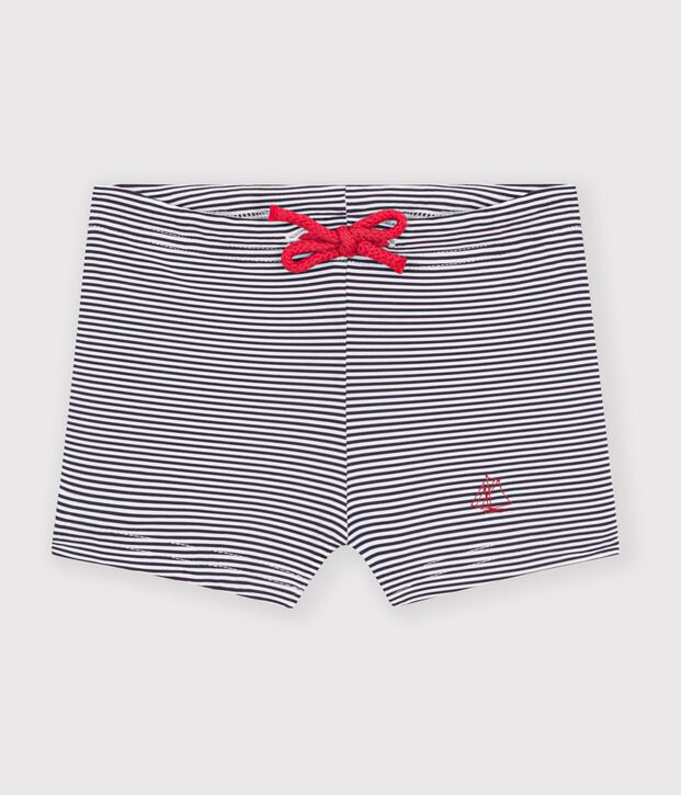 Babies' UPF 50+ Swimming Shorts blue/white
