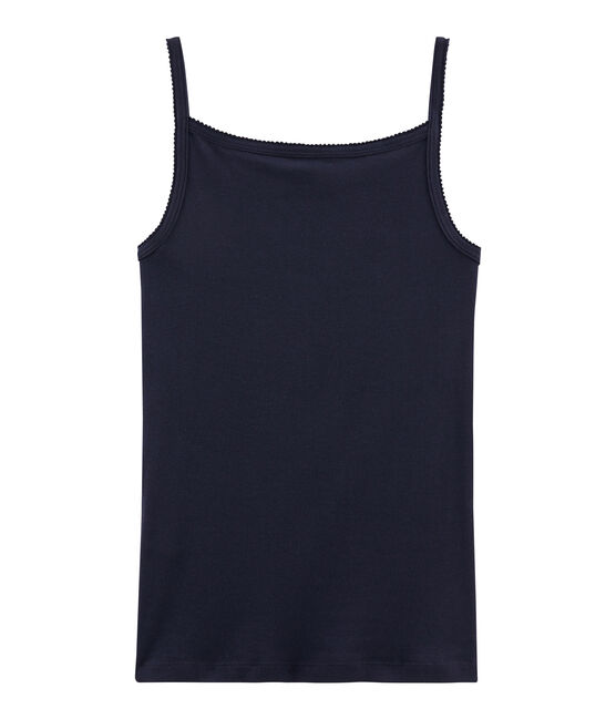 Women's strappy top SMOKING blue