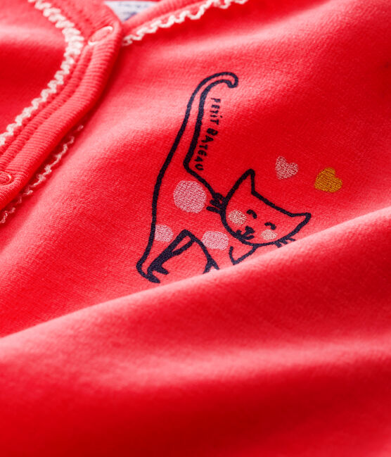 Baby Girls' Velour Sleepsuit SIGNAL