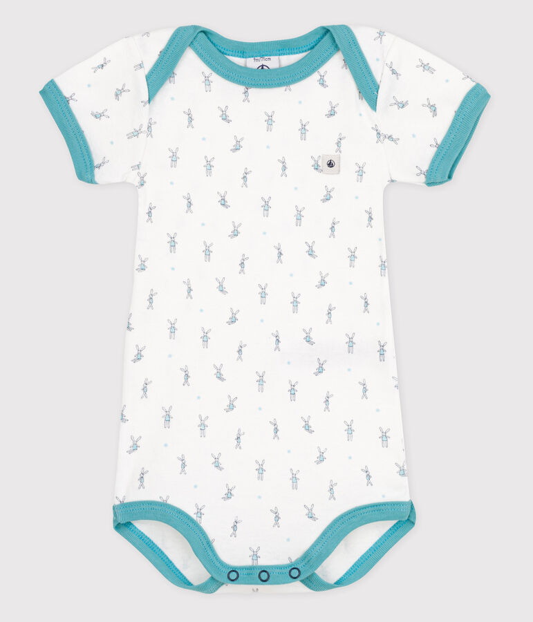 Babies' Short-Sleeved Bodysuit white/multicolor