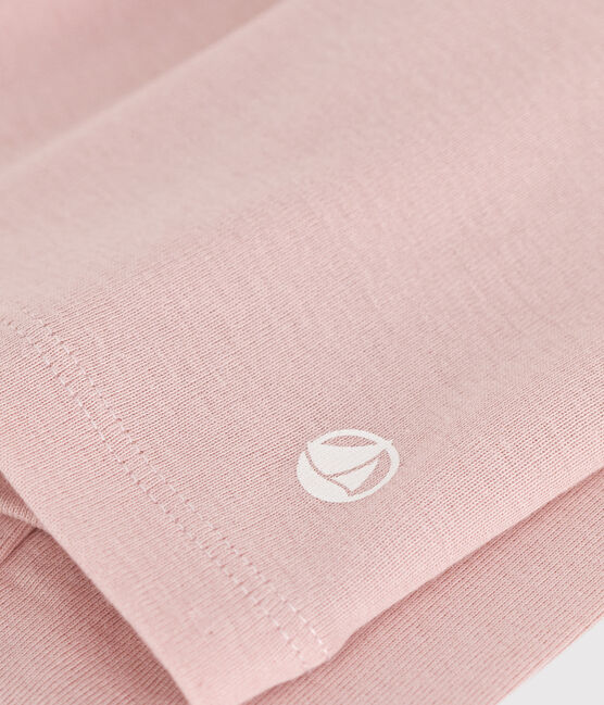 Girls' Long-sleeved Cotton T-Shirt SALINE pink