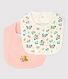 Organic Cotton Baby Bibs - 2-Pack