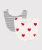 PACK OF 2 COTTON BABY BIBS multicolor