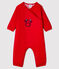 Babies' Unisex Cotton Romper TERKUIT red