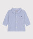 Babies' Striped Poplin Shirt
