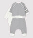 Babies' Stripy Organic Cotton Tube Knit Clothing - 3-Pack