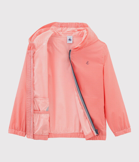 Unisex Children's Windbreaker GROSEILLER pink/MARSHMALLOW white