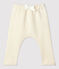 Babies' Thick Jersey Trousers Ecru
