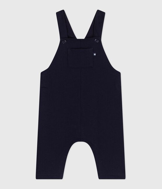 Babies' long-leg dungarees in plain cotton SOIR