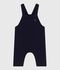Babies' long-leg plain cotton dungarees SOIR