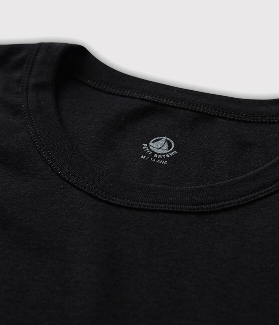 Men's short-sleeved T-shirt NOIR black