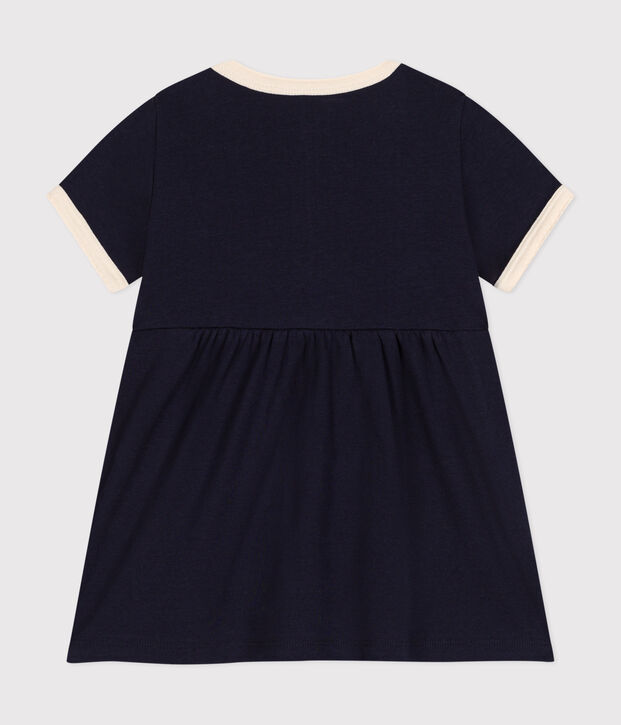 Babies' cotton short-sleeved dress SMOKING