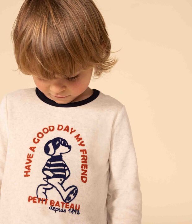 Children's Unisex Velour Pyjamas blue/multicolor