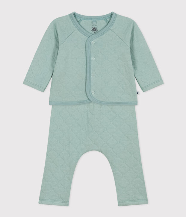 Babies' Tube Knit Clothing green