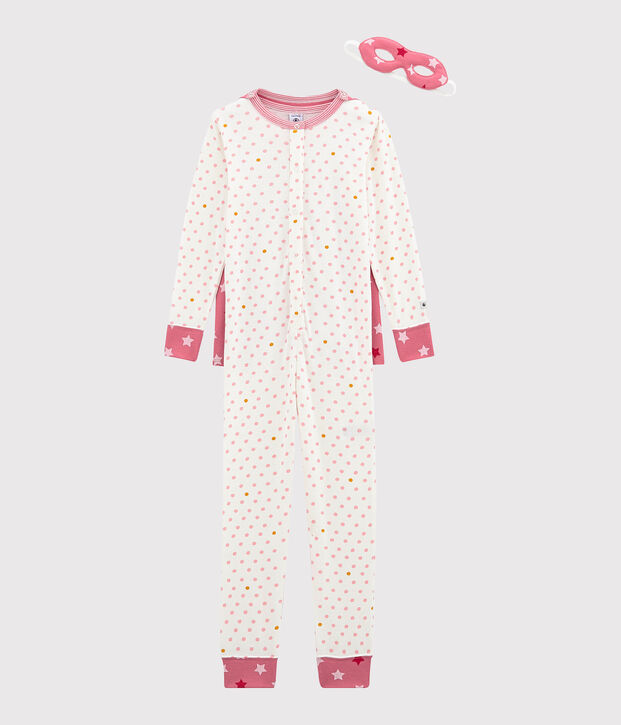 Girls' Outfit white/multicolor