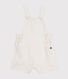 Babies' Short Linen Dungarees