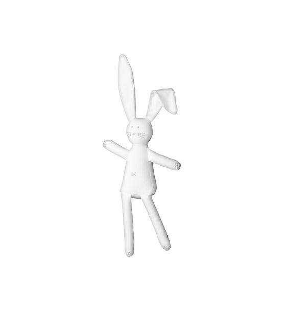 Rabbit comforter Ecume white