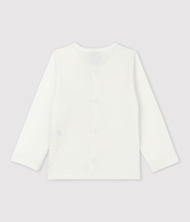 Babies' Cotton Cardigan white