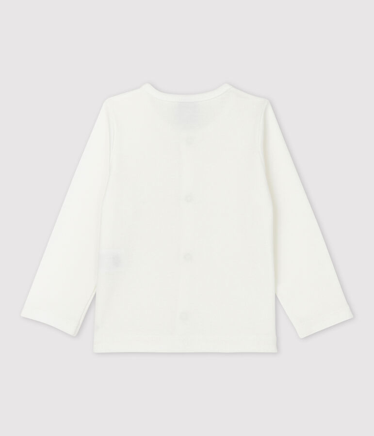 Babies' Cotton Cardigan white