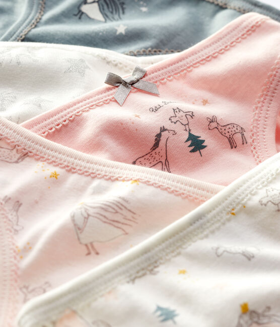 Girls' Sparkly Cotton Briefs - 5-Pack variante 1