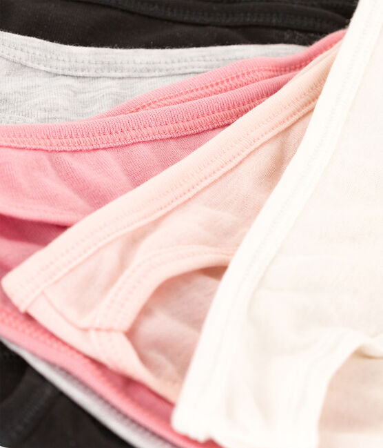 Women's Weekday Fine Cotton Briefs - 5-Pack Variante 3 PACK