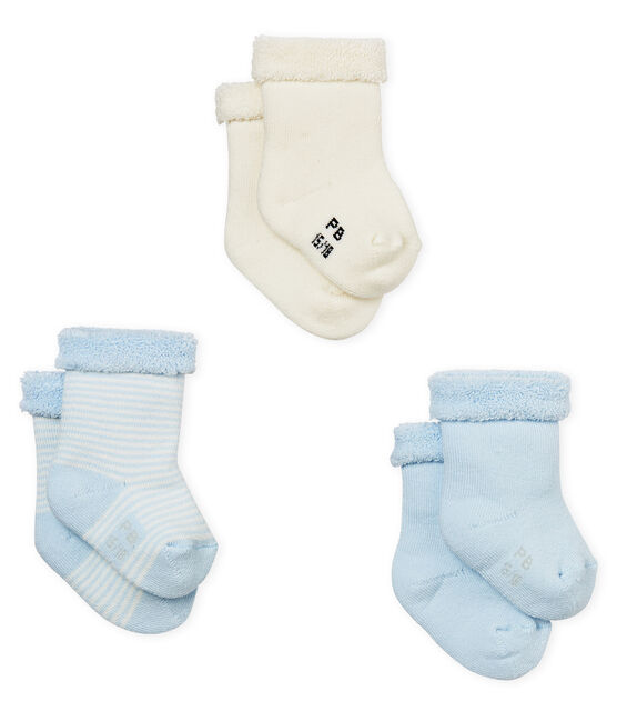 Set of 3 pairs of unisex baby's socks variante 3