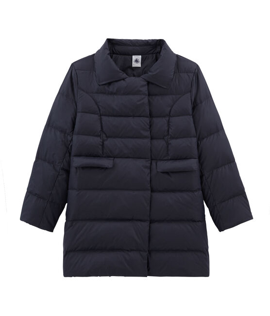 Girls' Feather Coat SMOKING blue