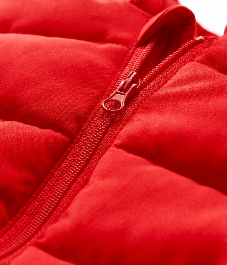 Baby Boys' Microfibre Jacket red