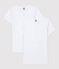 Girls' Short-Sleeved White T-Shirt - 2-Pack variante 1