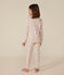 Children's Cloud Print Cotton Pyjamas SALINE /MARSHMALLOW