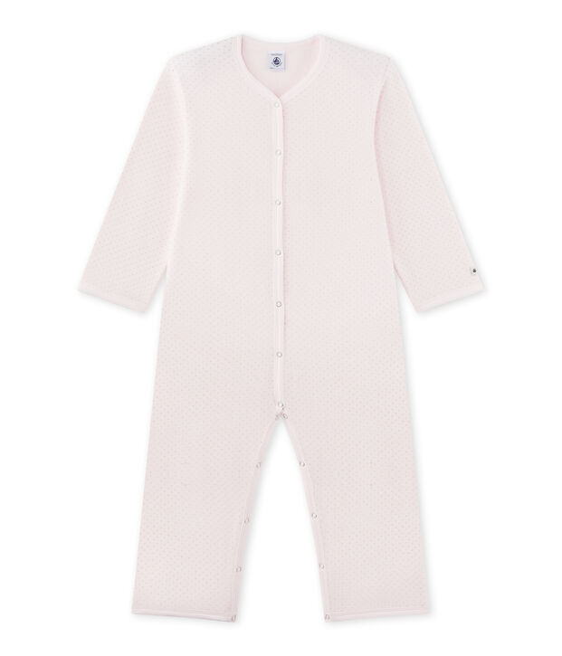 Little girl's onesie pink/grey