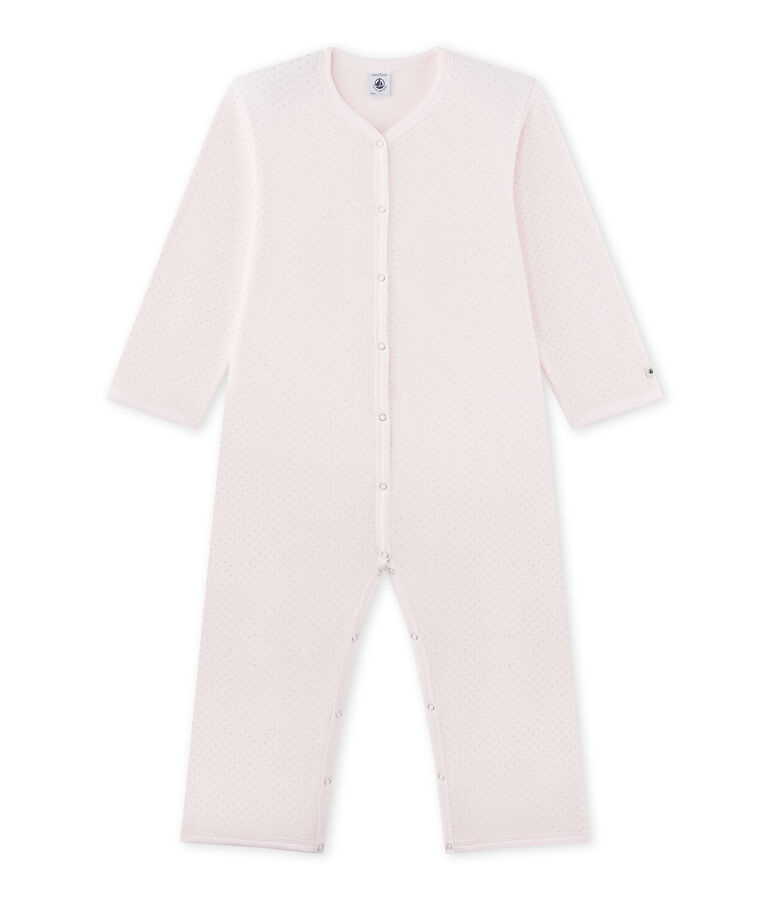 Little girl's onesie pink/grey