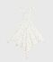 Babies' floral-print cotton comforter MARSHMALLOW white/MULTICO white