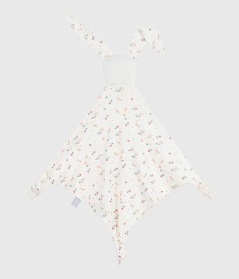 Babies' floral-print cotton comforter white/multicolor