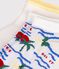 Children's palm tree-print cotton socks - 2-pack multicolor