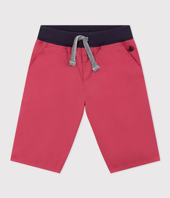 Boys' Cotton Serge Bermuda Shorts PAPI pink