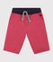 Boys' Cotton Serge Bermuda Shorts PAPI pink