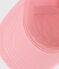 Baby girls' cotton Petit Bateau cap CHARME pink