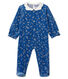 Baby Girls' Velour Sleepsuit