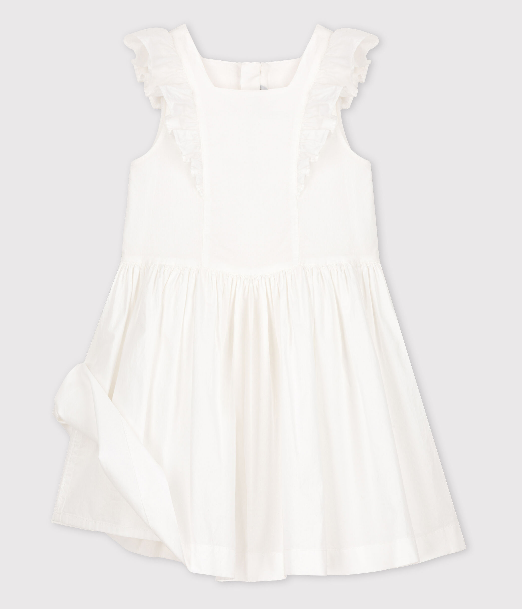 Sous-pull Enfant En Coton Petit Bateau - Col Roulé, Coupe Droite, Uni - Mixte, Confortable - Taille 10 Ans Fille