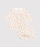 Baby girls' dress and bloomers MARSHMALLOW white/MULTICO white