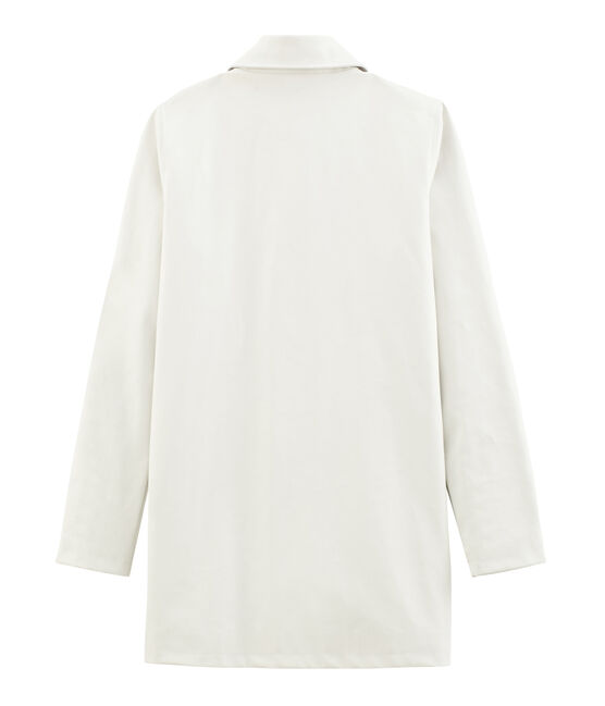 women's urban raincoat MARSHMALLOW white