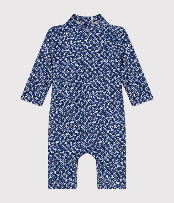 Babies' UV-protect swimming onesie INCOGNITO /MARSHMALLOW