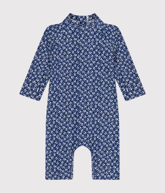 Babies' UV-protect swimming onesie INCOGNITO /MARSHMALLOW