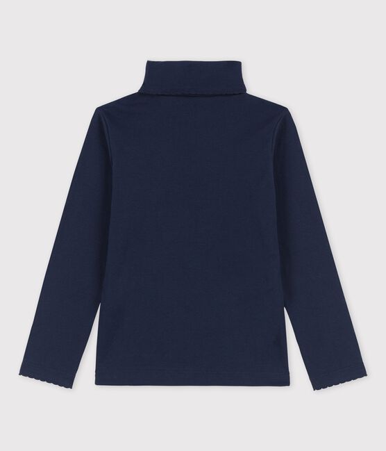 Children's Unisex Cotton Roll Neck SMOKING blue