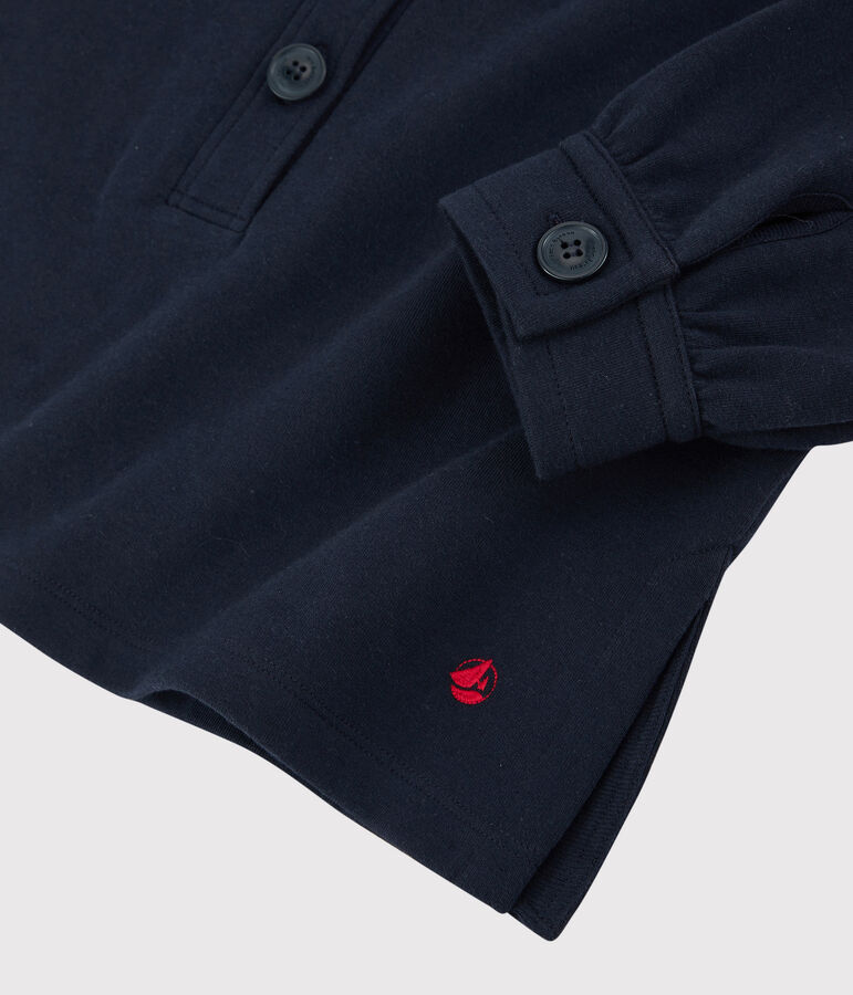 Women's Thick Cotton Sailor Jumper SMOKING blue