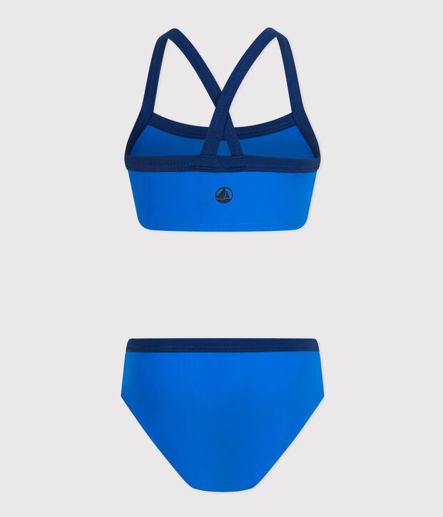 Girls' Two-Piece Swimsuit blue